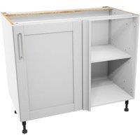 Wickes Ohio Grey Shaker Corner Base Unit - 1000mm