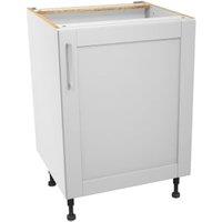 Wickes Ohio Grey Shaker Base Unit - 600mm