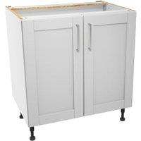 Wickes Ohio Grey Base Unit - 800mm