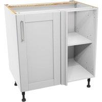 Wickes Ohio Grey Corner Base Unit - 800mm