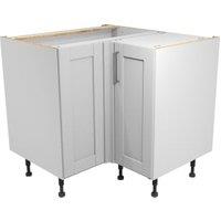 Wickes Ohio Grey Shaker Corner Base Unit - 925mm