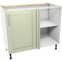 Wickes Ohio Sage Shaker Corner Base Unit - 1000mm