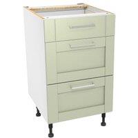 Wickes Ohio Sage Shaker Drawer Unit - 500mm
