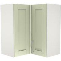 Wickes Ohio Sage L-Shape Corner Wall Unit - 625mm