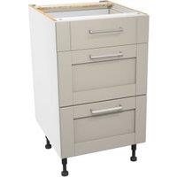 Wickes Ohio Stone Shaker Drawer Unit - 500mm