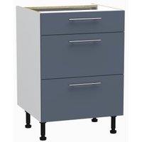 Wickes Orlando Marine Blue Drawer Base - 600mm