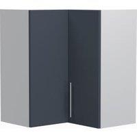 Wickes Orlando Marine Blue Corner Wall Unit - 625mm