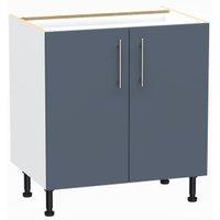 Wickes Orlando Marine Blue Base Unit - 800mm