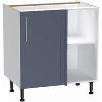 Wickes Orlando Marine Blue Corner Base Unit - 800mm