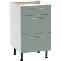 Wickes Orlando Reed Green Drawer Unit - 500mm