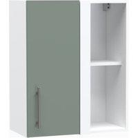 Wickes Orlando Reed Green Corner Wall Unit - 600mm
