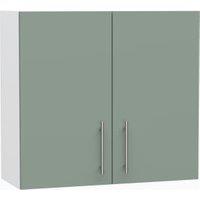 Wickes Orlando Reed Green Wall Unit - 800mm