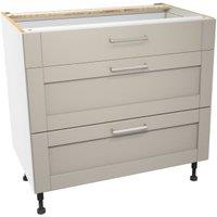 Wickes Ohio Stone Shaker Drawer Unit - 900mm - Part 1 of 2