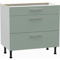 Wickes Orlando Reed Green Drawer Unit - 900mm - Part 1 of 2