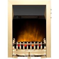 Dimplex Balmoral Brass Optiflame Electric Inset Fire