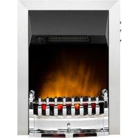 Dimplex Balmoral Chrome Optiflame Electric Inset Fire