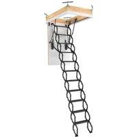 FAKRO LST Metal Scissor 2.8m Loft Ladder - 600 x 900mm