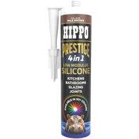 Hippo Prestige 4-in-1 Pale Brown Silicone - 300ml