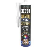 Hippo Prestige 4-in-1 Jet Black Silicone - 300ml