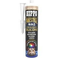 Hippo Prestige 4-in-1 Matt Grey Beige Silicone - 300ml