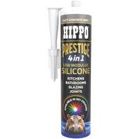 Hippo Prestige 4-in-1 Matt Concrete Silicone - 300ml