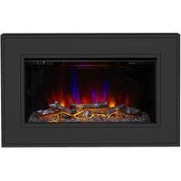 Flare by Be Modern Albali Anthracite Wall Mounted Electric Fire