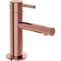 VitrA Origin Short Neck Mono Basin Mixer Tap - Soft Copper