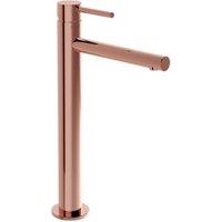 VitrA Origin Tall Neck Mono Basin Mixer Tap - Soft Copper