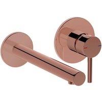 VitrA Origin Built-In Wall Mounted Basin Mixer Tap - Soft Copper