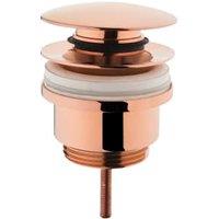 VitrA Origin Klick Klack Slotted Basin Waste - Soft Copper