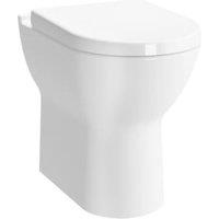 VitrA Chennai Easy Clean Comfort Height Back To Wall Toilet Pan & Soft Close Seat