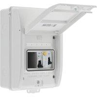 BG Fortress Shower Kit 5 module, 3 way, 63A Type A RCD, 1 x MCB