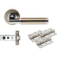 Belas Polished Chrome Ultimate Door Latch Kit