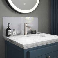 Pearl Shimmer Glass Bathroom Splashback - 500 x 250mm