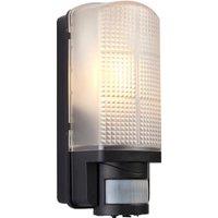 Saxby IP44 Guardian PIR Wall Light - Black