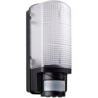 Saxby IP44 Guardian PIR Integrated LED Wall Light - Black
