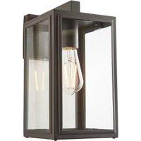 Saxby IP44 Ludlow Wall Light - Grey