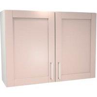 Wickes Ohio Dusky Pink Shaker Wall Unit - 1000mm