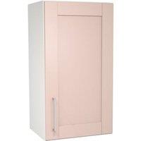 Wickes Ohio Dusky Pink Shaker Wall Unit - 400mm