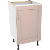 Wickes Ohio Dusky Pink Shaker Base Unit - 500mm