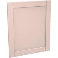 Wickes Ohio Dusky Pink Shaker Appliance Door (B) - 600 x 731mm