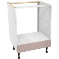 Wickes Ohio Dusky Pink Shaker Built Under Oven Unit - 600mm