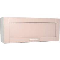 Wickes Ohio Dusky Pink Shaker Narrow Wall Unit - 900mm