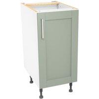 Wickes Ohio Reed Green Shaker Base Unit - 400mm