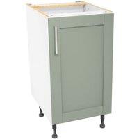 Wickes Ohio Reed Green Shaker Base Unit - 450mm