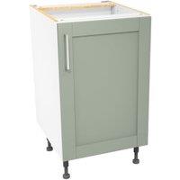 Wickes Ohio Reed Green Shaker Base Unit - 500mm