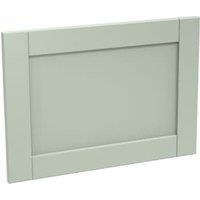 Wickes Ohio Reed Green Shaker Appliance Door (D) - 600 x 437mm