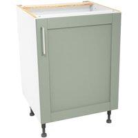 Wickes Ohio Reed Green Shaker Base Unit - 600mm