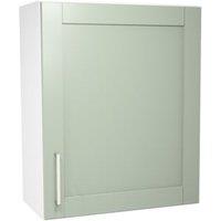 Wickes Ohio Reed Green Shaker Wall Unit - 600mm