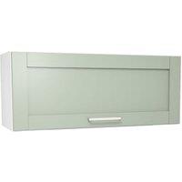 Wickes Ohio Reed Green Shaker Narrow Wall Unit - 900mm
